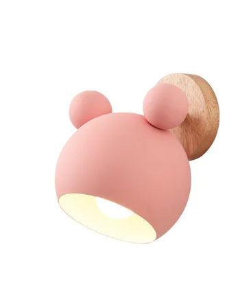 Lustre enfant lumineux avec motif ours en dessin animé — LZQ7M2