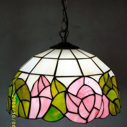 Lustre suspension style Tiffany pour café, bar ou restaurant — LZ4X9Q2