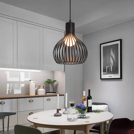 Suspension rétro en métal pour intérieur lumineux — LZ4X9J