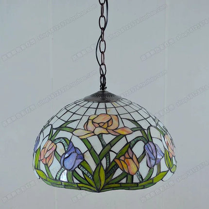 Lustre en verre au style antique pour restaurant et café — LZ4X9T1