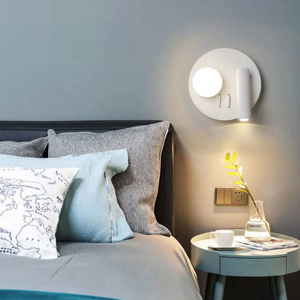 Applique murale LED rotative design pour intérieur décoratif — LZ4XJ9