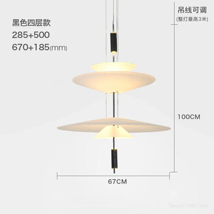 Lustre LED flamant rose pour décoration style loft — LZ4X9M2