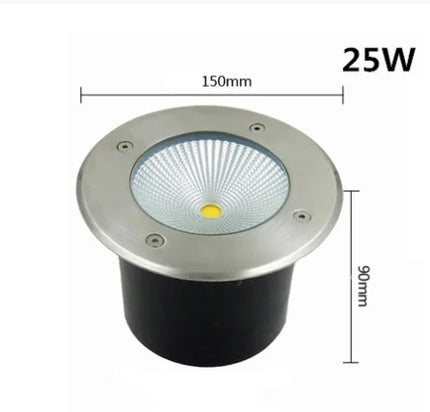 Spot LED encastrable extérieur étanche IP67 5W à 30W 220V DC12V — LZ4M9Q2F