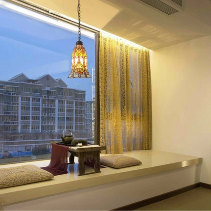 Lustre rotin rétro pour intérieur et extérieur — LZ4P9XQ