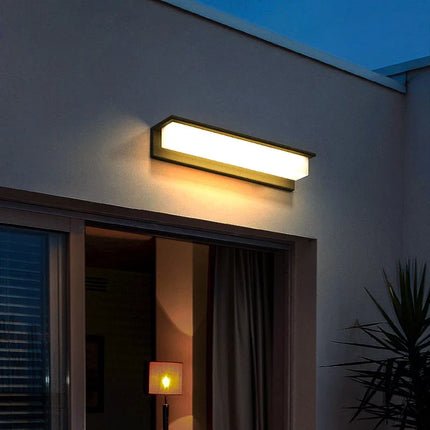 Applique murale extérieure étanche IP54 pour porche et balcon moderne — LZ4X9T2