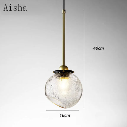 Suspension créative en verre style nordique pour commerces — LZ4X9T2
