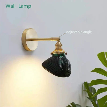 Lustre suspension en verre minimaliste au design japonais créatif — LZ4X9M