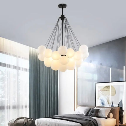Suspension en verre au style nordique pour décoration intérieure élégante — LZ4X9T2