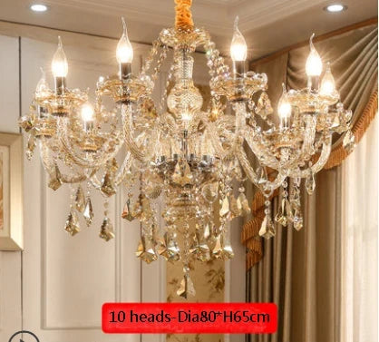Lustre en cristal lumineux pour décoration moderne et élégante — LZ4X9P