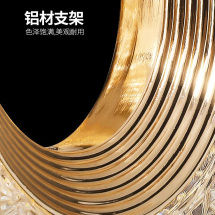 applique murale à led abat-jour diamant design moderne pour intérieur