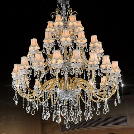 Lustre en cristal moderne pour éclairage élégant et raffiné — LZ4X9P2