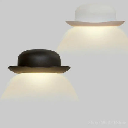 Applique murale LED extérieure en forme de chapeau de paille — LZ4X9QJ