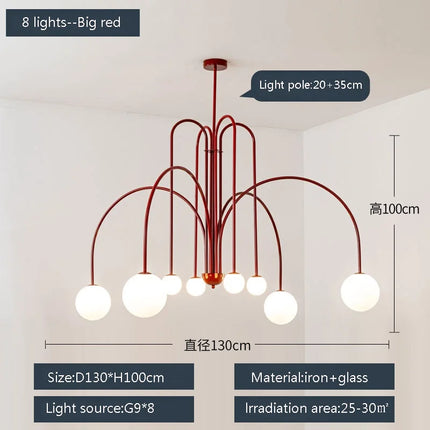 Suspension design postmoderne pour intérieur élégant — LZ4X9Q