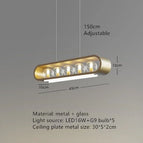 5 boules d'or / Lumière blanche