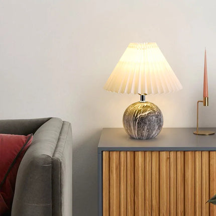 Lampe de chevet en céramique moderne pour bureau et veilleuse créative — LZ4X9P2
