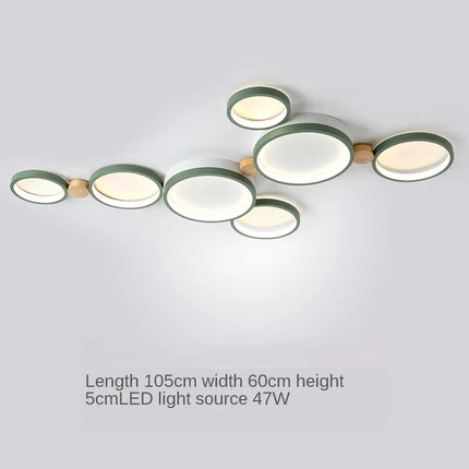 Lustre LED nordique pour salon, café, balcon et vestiaire — LZ4X9T2