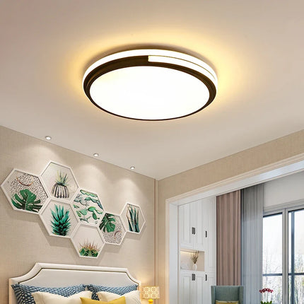 Plafonnier LED rond à luminosité réglable pour intérieur — LZ4X9P2