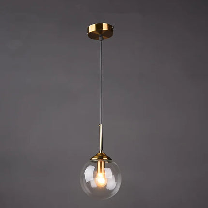 Suspension nordique réglable en verre transparent pour intérieur — LZ4X9P