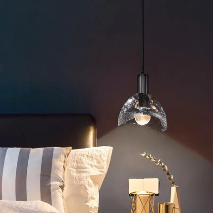Suspension LED en cristal K9 de luxe style postmoderne — LZ4X9M