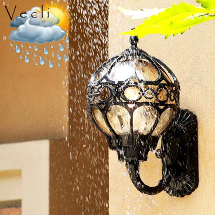 Applique murale étanche pour décoration extérieure de jardin — LZ4X9T2