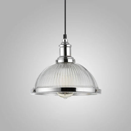 Suspension vintage en verre avec abat-jour LED style loft — LZ4X9Q2