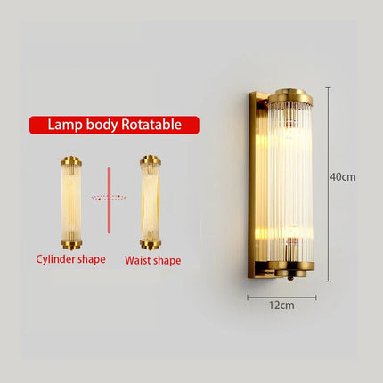 Applique murale LED en cristal au design post-moderne — LZ4XJ9