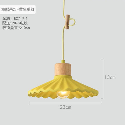 Suspension LED nordique en ciment au design simple et moderne — LZ4P9XQ