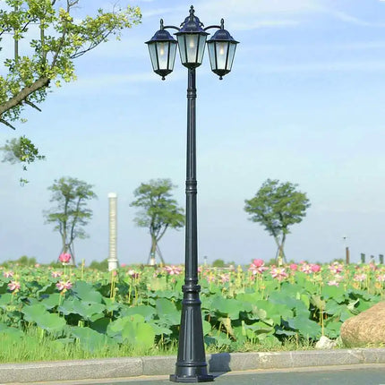 Lampadaire extérieur épais en aluminium pour jardin — LZ4X9T2