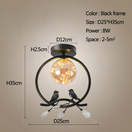 Lustre LED moderne pour décoration intérieure — LZ4P9XQ