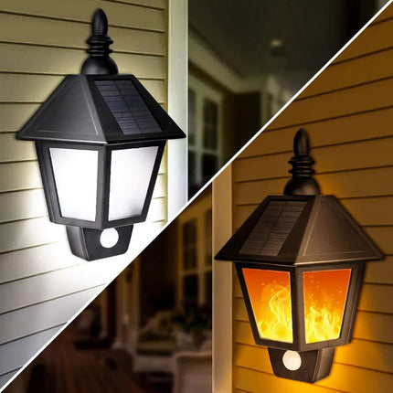 Applique murale solaire LED étanche à induction pour éclairage extérieur et jardin — LZ4X9P
