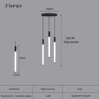 3 lampes / Or / Lumière blanche
