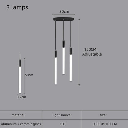 lustre nordique moderne éclairage intérieur design réglable