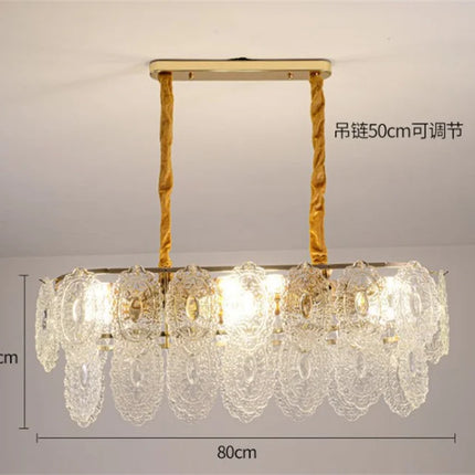 Lustre en cristal au design moderne pour une ambiance élégante — LZ4X9T2