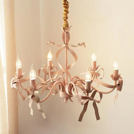 Lustre LED style européen pour chambre de princesse — LZ4X9T2
