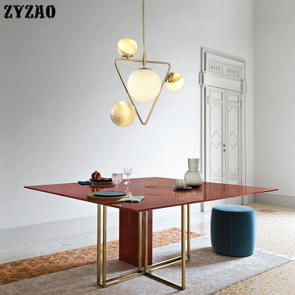 Suspension moderne en forme de planète pour décoration intérieure — LZ4X9P