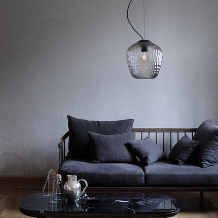 Suspension rétro nordique en verre pour intérieur — LZ4X9Q2M