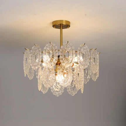 Lustre en cristal au design moderne pour une ambiance élégante — LZ4X9T2