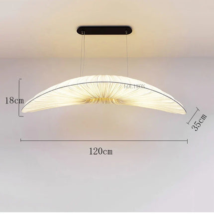 Lustre suspension en tissu marin style voilier de luxe — LZ4X9T
