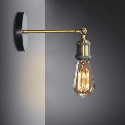 Applique murale rétro à bras unique pour intérieur élégant — LZ4X9T