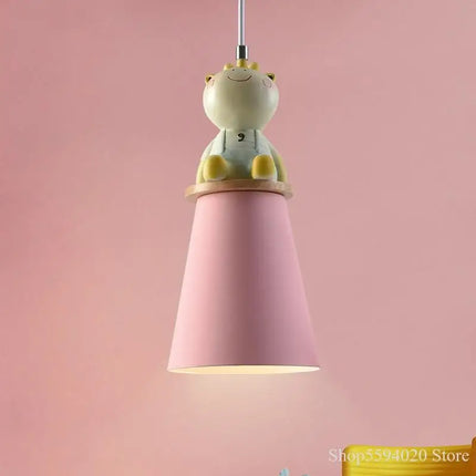 Lustre enfant motif dessin animé animal pour chambre — LZ4X9T