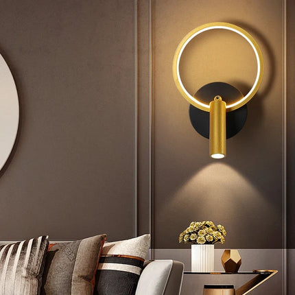 Applique murale ronde moderne et minimaliste pour intérieur — LZ4D7Q9