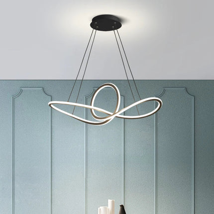 Lustre LED nordique en aluminium au design post-moderne — LZ4X9P