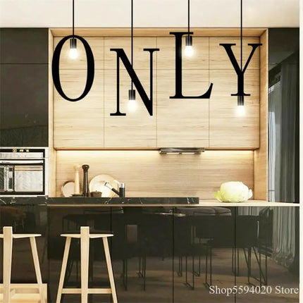 Suspension nordique décorative DIY pour loft et bar — LZ4X9JQ