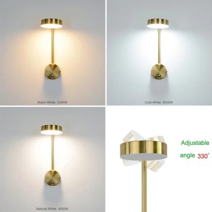 Applique murale LED avec gradation tactile intégrée — LZ4P9XQ