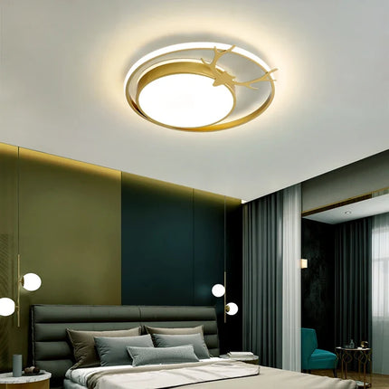 Plafonnier décoratif moderne avec éclairage LED intérieur — LZ4X9P2