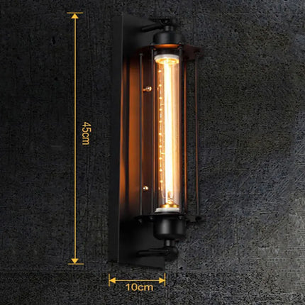 Applique murale LED style rétro américain pour balcon et café — LZ4X9P2