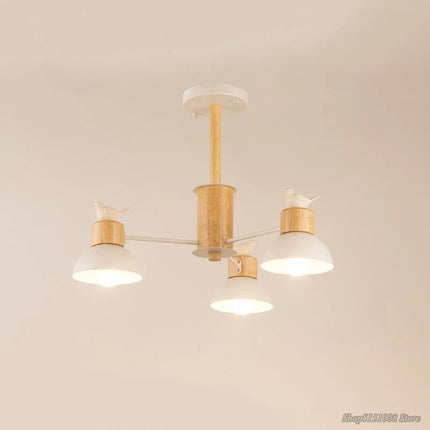 Lustre LED nordique décor oiseau design moderne minimaliste — LZ4P9XQ
