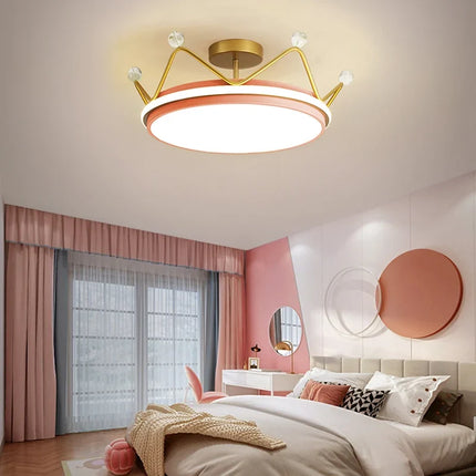 Suspension LED moderne forme couronne pour enfants Winfordo — LZ4X9P