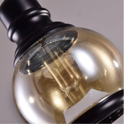 Suspension vintage en verre pour bouteille de vin style industriel — LZ4X9T