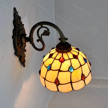 Applique murale baroque américaine style Tiffany pour éclairage décoratif — LZ4X9N